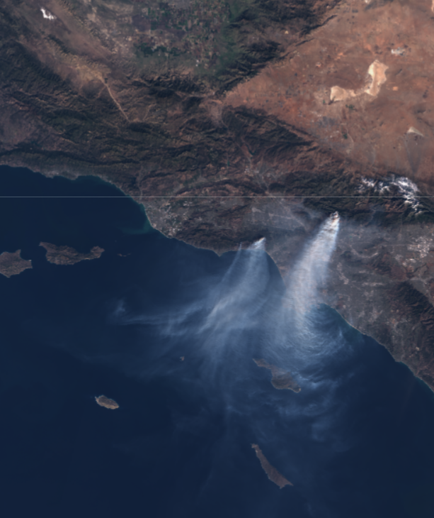 January 2025 Southern California wildfires